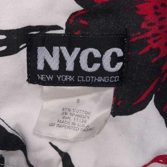 NYCC red black and white skirt and free T-shirt - Picture 4 of 7